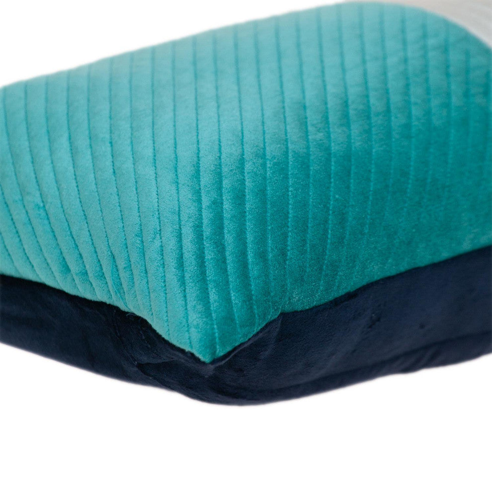 Parkland Collection Hiro Navy Throw Pillow