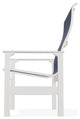 Leeward Sling Outdoor Armchair, Mavi/Snow