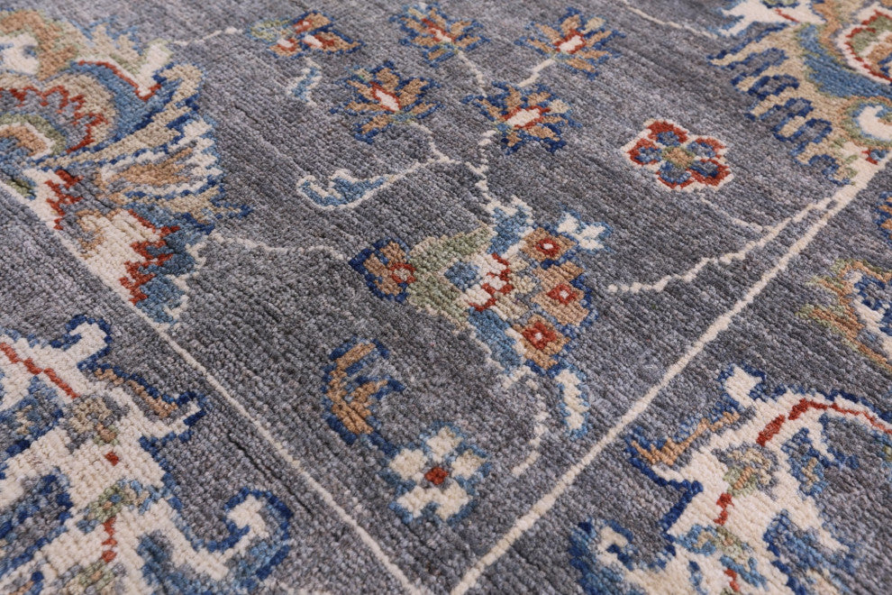 5' 10" X 8' 8" Turkish Oushak Hand-Knotted Wool Rug - Q12823