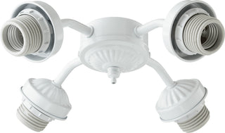 Quorum 2444-806 LED Fan Light Kit, White Finish