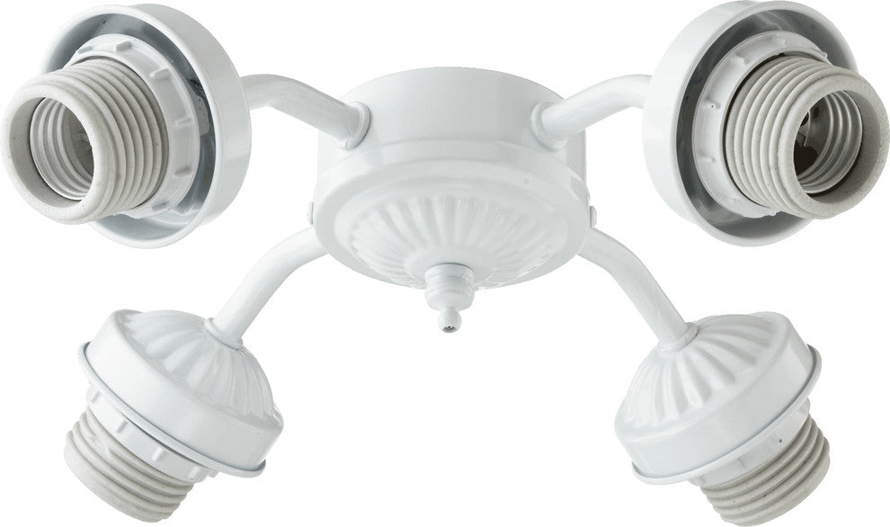 Quorum 2444-806 LED Fan Light Kit, White Finish