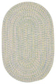 Colonial Mills Kicks Cove KC27 Pastel Indoor/Outdoor Area Rug, Oval 10'x13'