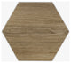 Atlas Beige Matte 10" Hexagon Porcelain Tile