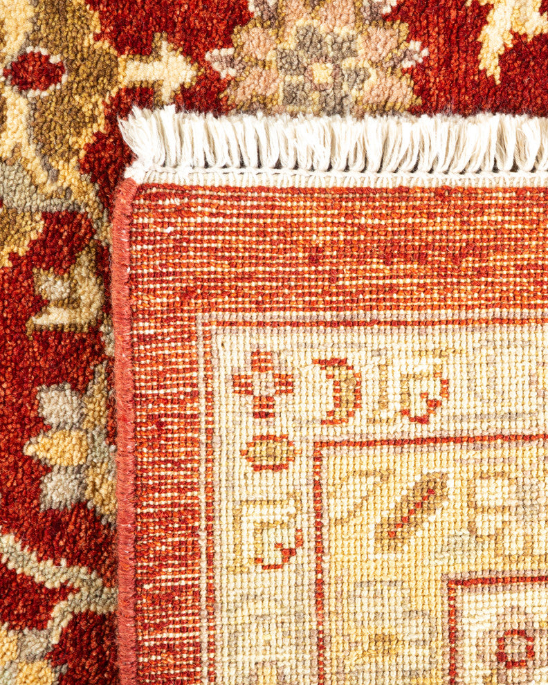 Mogul, One-of-a-Kind Hand-Knotted Area Rug Red, 8'2"x10'3"