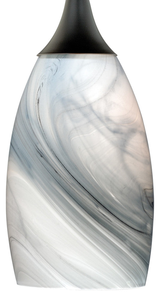 Vaxcel Lighting P0175 Milano 1 Light Mini Pendant - Oil Rubbed Bronze