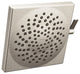Moen Velocity 2.5 GPM Two-Function Spray Head Square Rainshower, Brushed Nickel