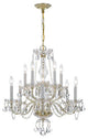 Crystorama Traditional Crystal 10-Light Chandelier