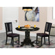 3 Pc Dinette Set -Dining Table And 2 Kitchen Chairs
