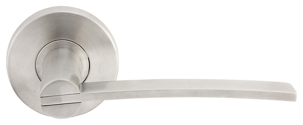 Horizon Lever, Tubular Privacy, Satin Stainless Steel, 2-3/4" Backset
