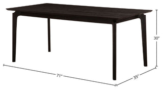 Kenzo Dining Table, Black
