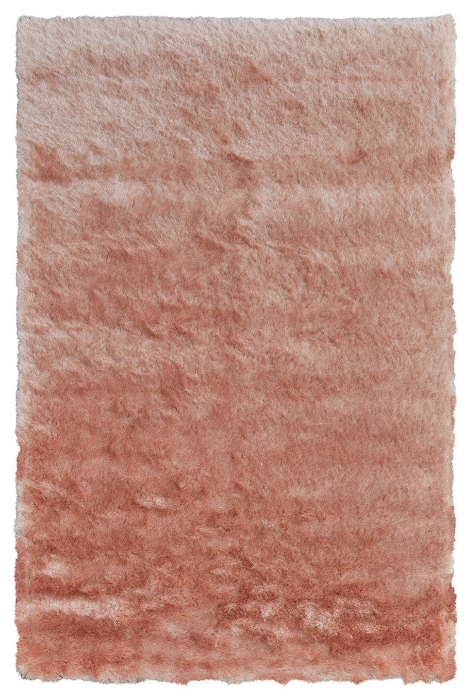 Weave & Wander Armada Plush Shag Rug, Blush, 2'x3'4"