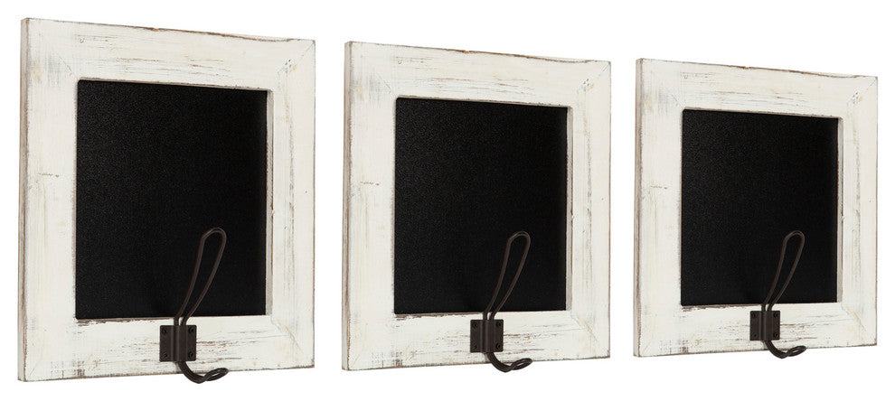 Jeran Wall Mounted Wood Chalkboards 3 Piece Set