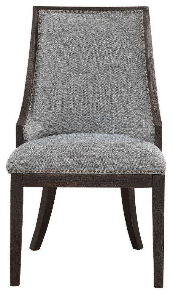 Uttermost Janis Ebony Accent Chair