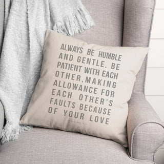Always Be 18"x18" Spun Poly Pillow