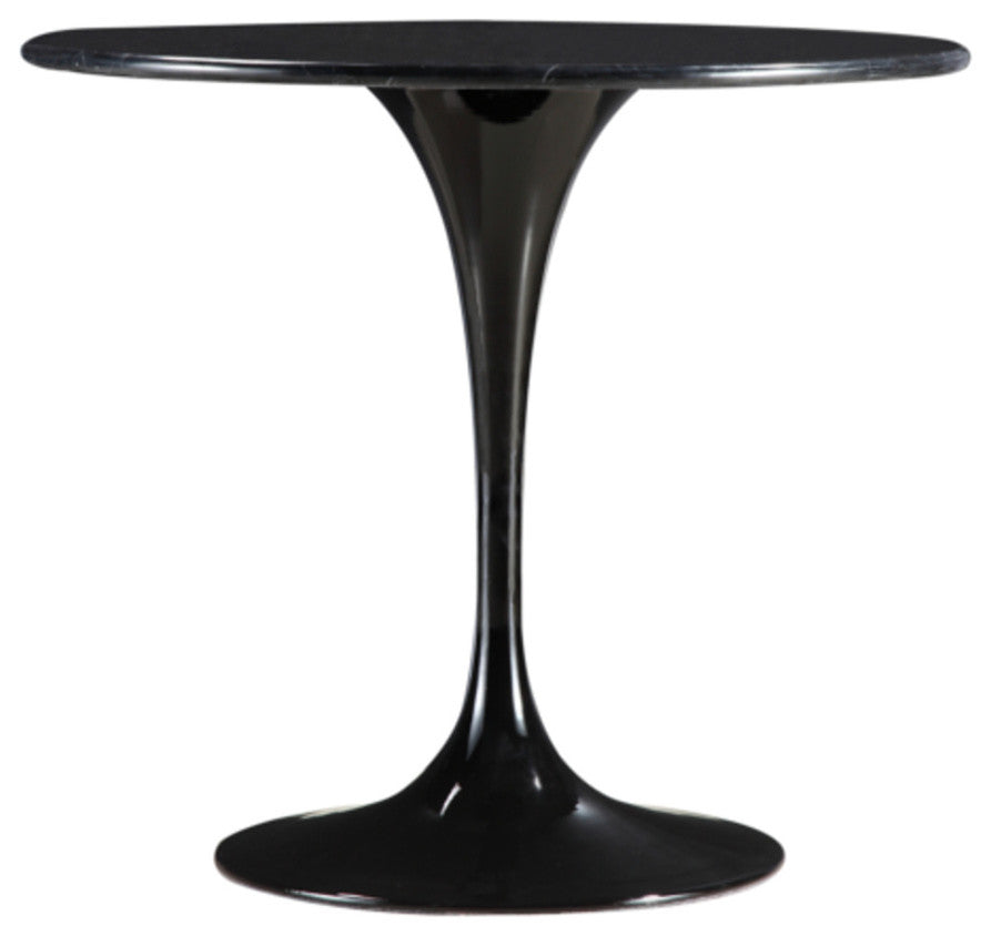 Tulip Faux Marble Table 32", Black