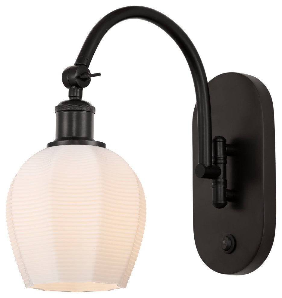 Innovations 518-1W-OB-G461-6 1-Light Sconce, Oil Rubbed Bronze