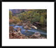 Virgin River Flowing Through Canyon In Autumn, Zion National Park, Utah, 22"x18"