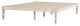 Rhonda Platform Bed, Whitewash, King