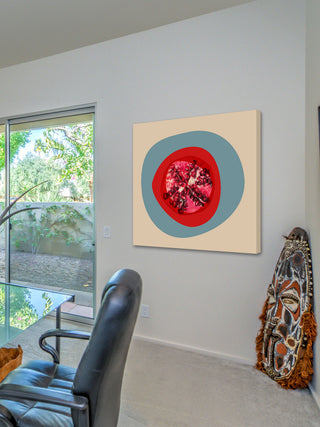 "September Pomegranate" Painting Print on Canvas by Irena Orlov