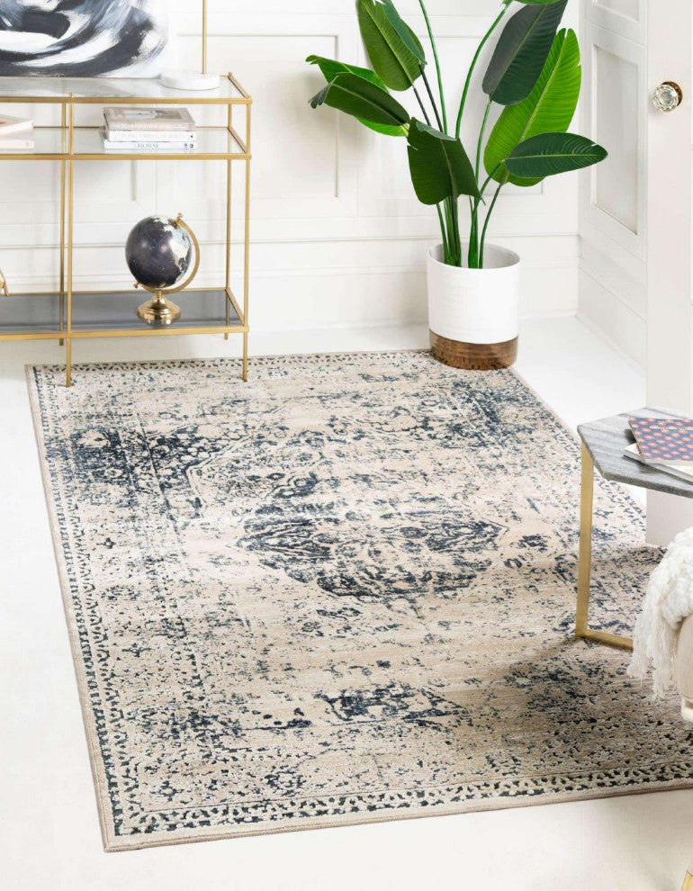 Transitional Cottage 2'2"x3' Rectangle Caramel Area Rug