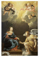 "Annunciation" Digital Paper Print by Simon Vouet, 22"x32"