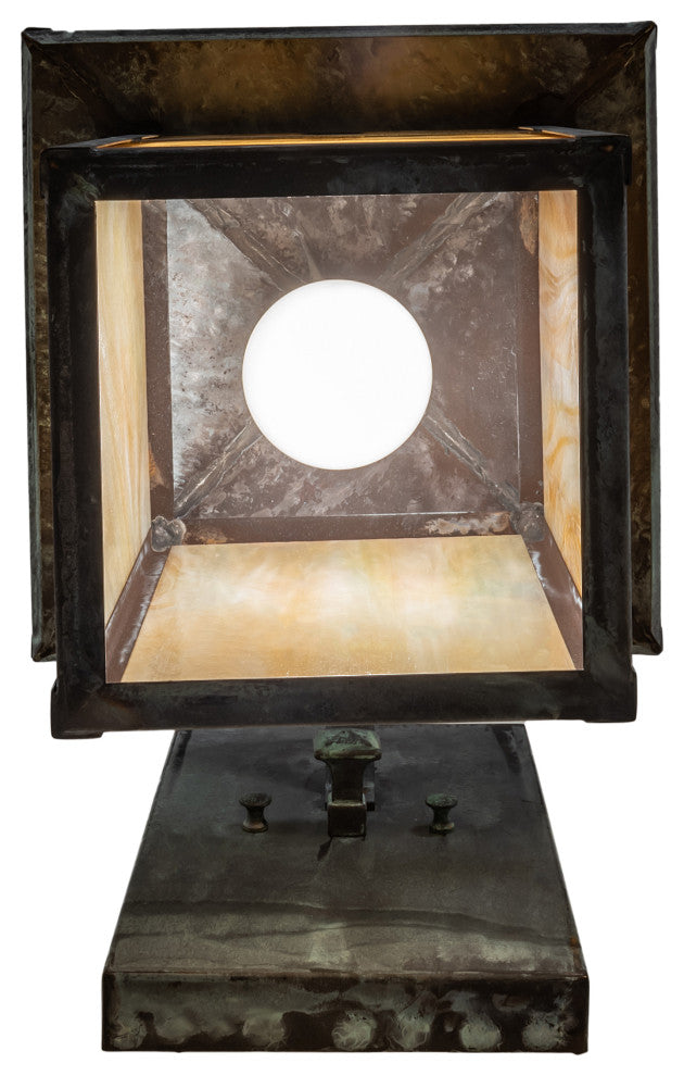 9 Wide Seneca Hill Top Straight Arm Wall Sconce