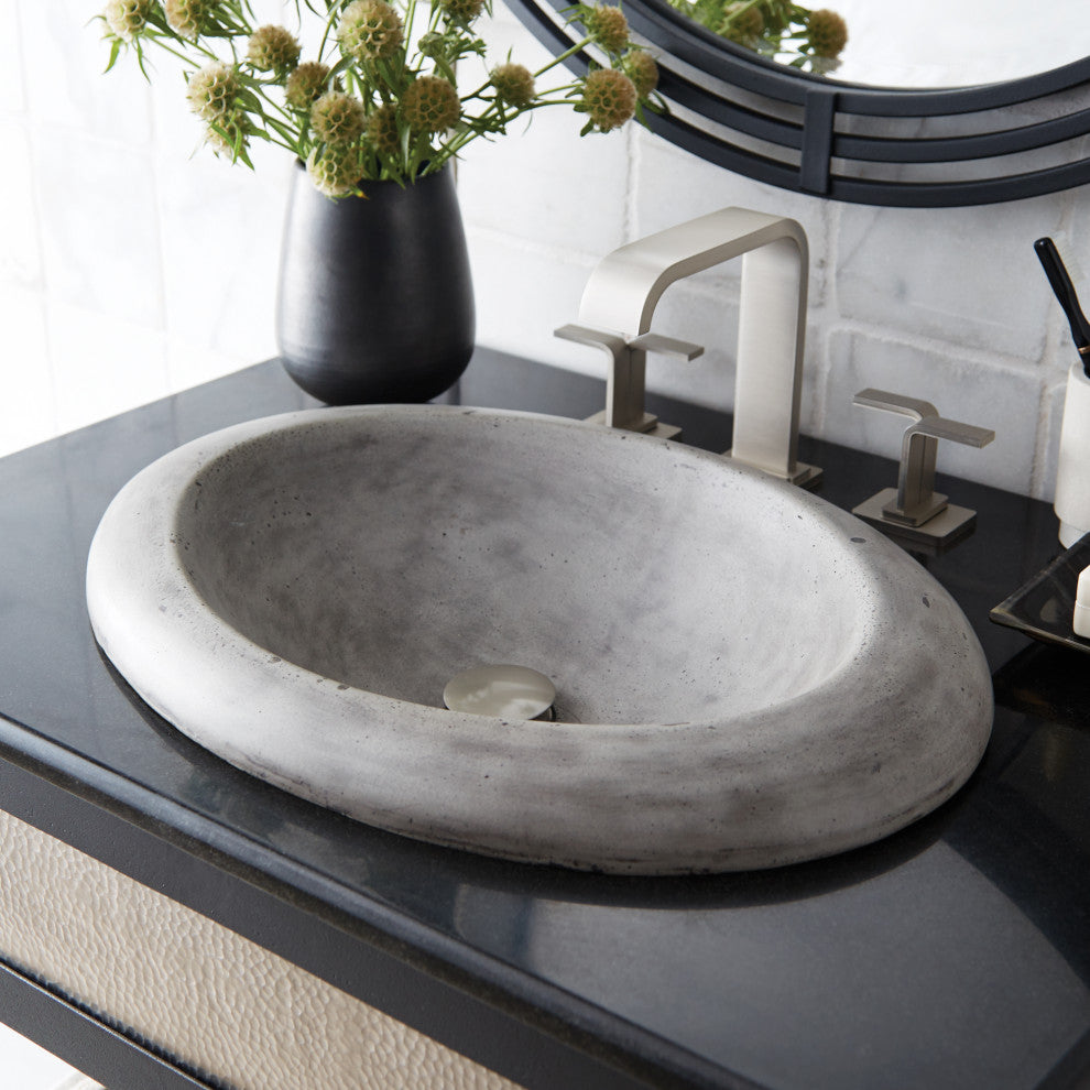 Cuyama Bathroom Sink, Ash