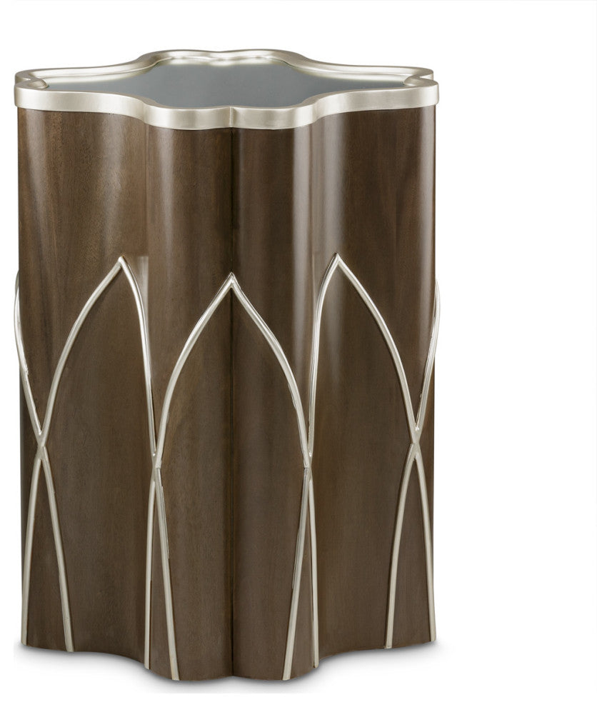 Villa Cherie Chairside Table - Hazelnut