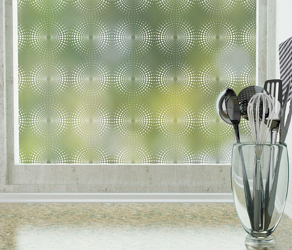 Radiant Privacy Window Film, Non-Adhesive, Large 48"x84"