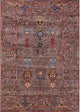 Ahgly Company Indoor Rectangle Mid-Century Modern Area Rugs, 7' x 9'