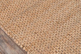 Momeni Bali Jute Hand Woven Natural Runner 2'3"x7'6"