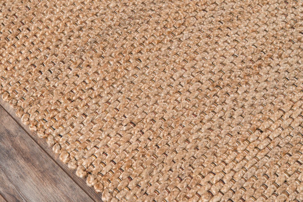 Momeni Bali Jute Hand Woven Natural Runner 2'3"x7'6"