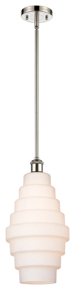 Innovations 516-1S-PN-G671-8 1-Light Mini Pendant, Polished Nickel