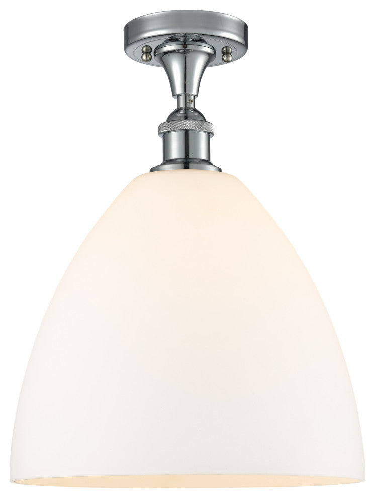 Innovations 516-1C-PC-GBD-121-LED 1 Light Semi-Flush Mount, Polished Chrome