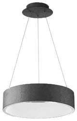 Corso 18" LED Pendant 3000K, Black, Black, 18", 3000k