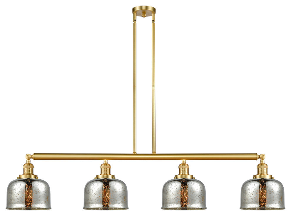 INNOVATIONS 214-SG-G78-LED 4-Light Island Light Satin Gold
