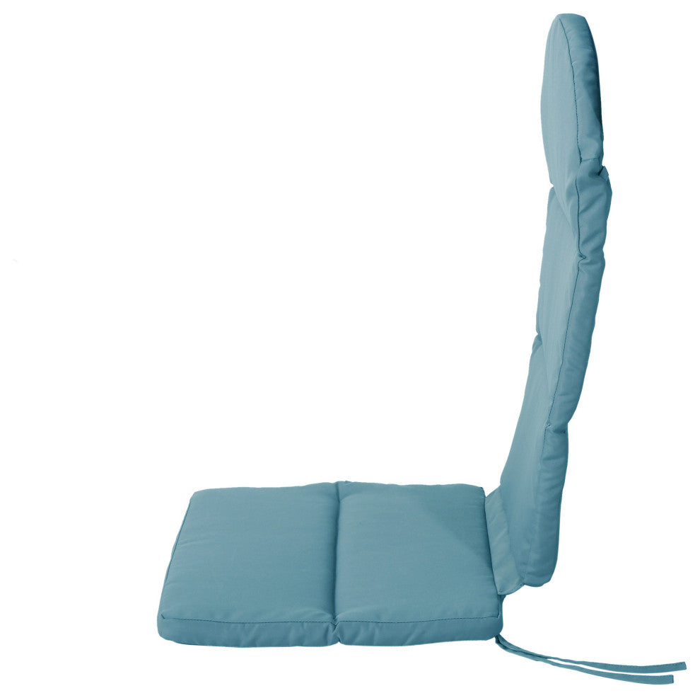 Malibu Outdoor Water-Resistant Adirondack Chair Cushions, Set of 4, Dark Teal