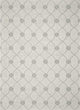 HomeRoots 9' x 12' Wool Ivory Area Rug