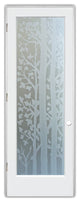 Interior Prehung Door or Interior Slab Door - Forest Trees - Primed - 24" x...