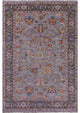 6' 0" X 8' 10" Persian Fine Serapi Handmade Wool Rug - Q15708