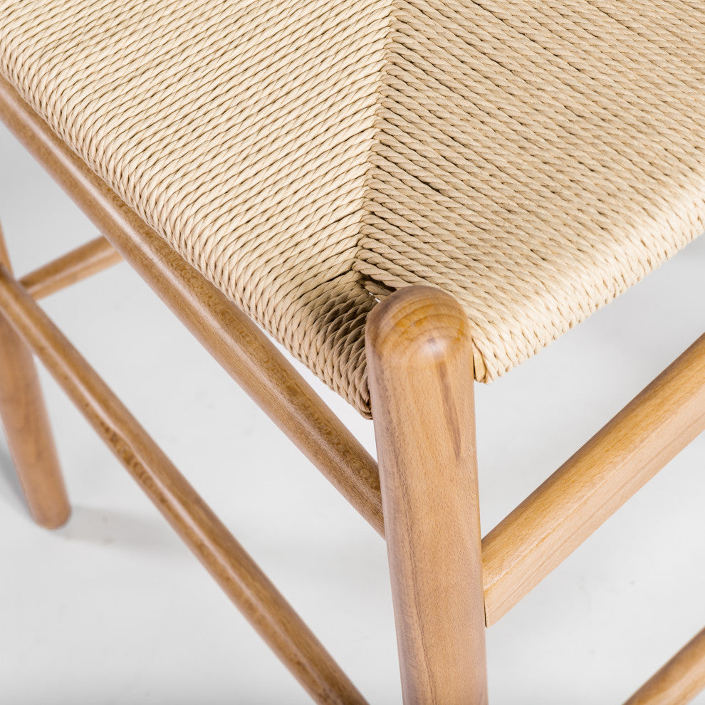 Evelina-C Counter Stool, Natural