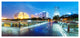 China Hangzhou Skyscrapers, Large Cityscape Canvas Art Print, 60"x28"