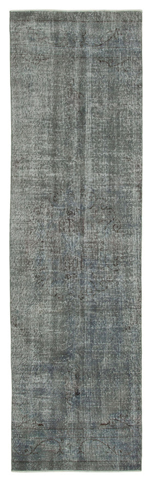 Rug N Carpet - Hand-knotted Anatolian 2' 11" x 10' 3" Vintage Floor Runner Rug