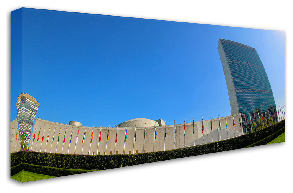 CATeyes 'United Nations 2' Canvas Art, 47x24