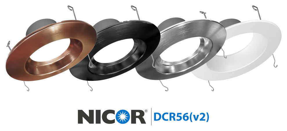 DCR56(v2) White High-Output LED Recessed Downlight, 4000K