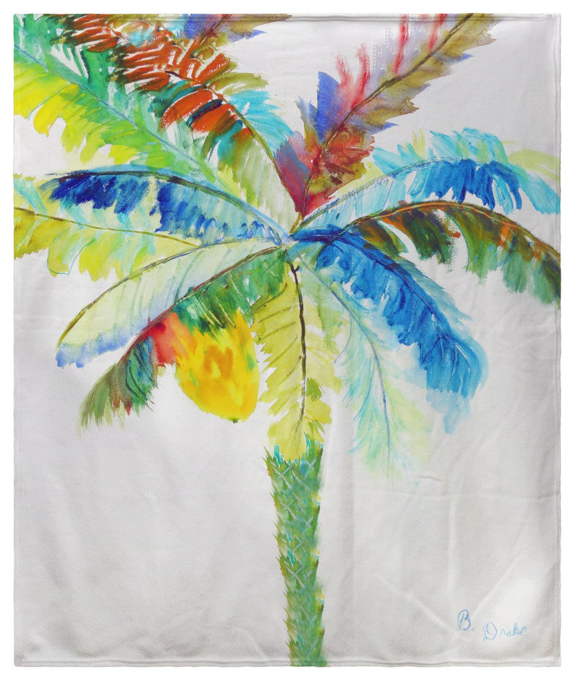 Betsy Drake Big Palm Throw