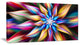 Exotic Multi Color Flower Petals, Floral Canvas Art Print, 40x20