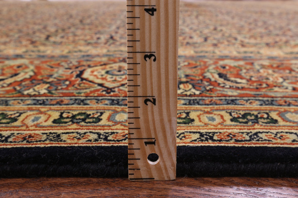 9' 1" X 16' 2" Persian Hill Herati Hand Knotted Wool Rug Q10552