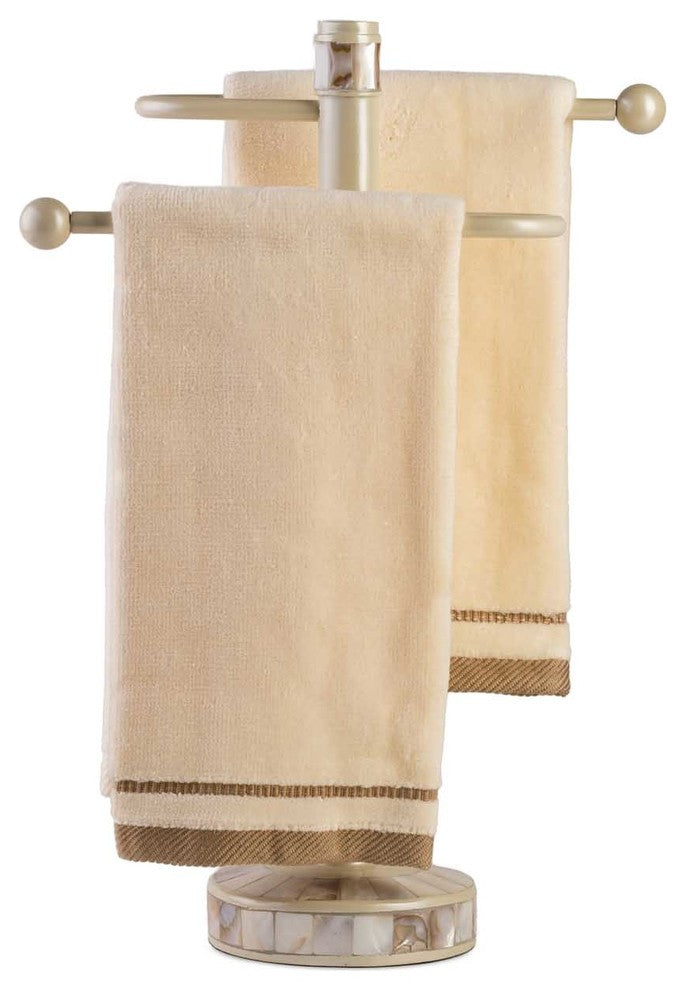 Cotton Fingertip Towels 4 pc. Set 11x18 inch, Cream