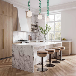 Astro Adjustable Stool, Cafe Au Lait